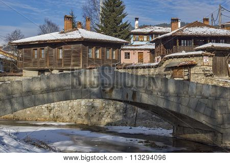 Panoramic View of historical town of Koprivshtitsa