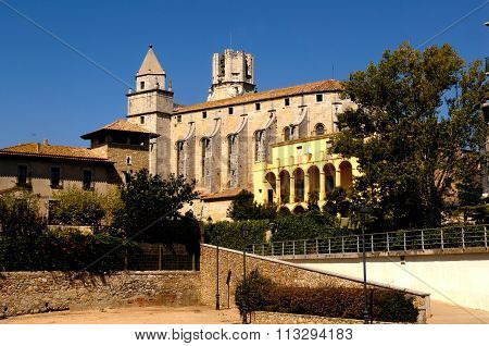 Sant Genis Church, Torroella De Montgri, Girona, Spain