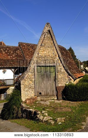 Medieval Village Of Saint Martin De Vers, Lot, France