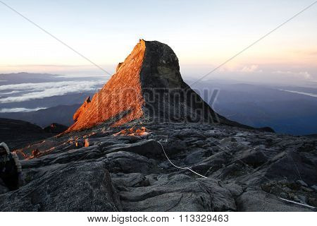 Mount Kinabalu sunrise