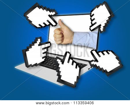 Online Economic Forecast Concept