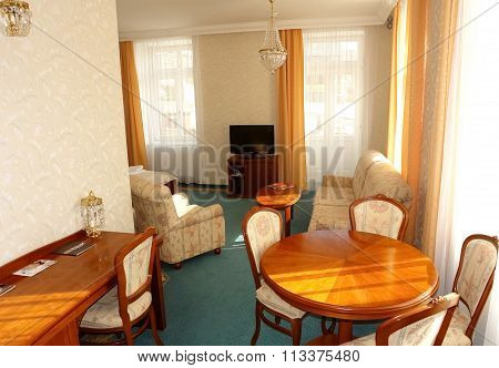 Interior Of Room.