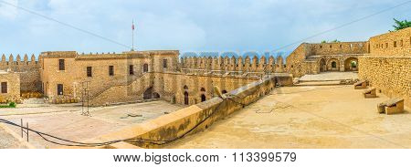 Panorama Of The Citadel In El Kef