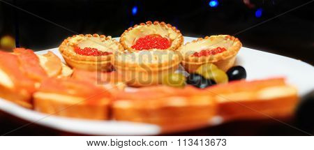 salmon caviar