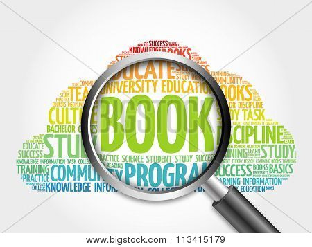 BOOK word cloud