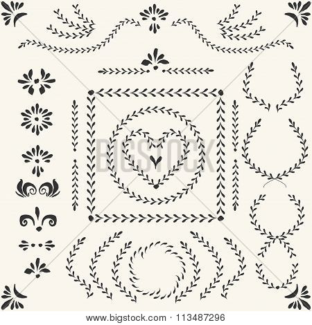 Vector Decorative Set