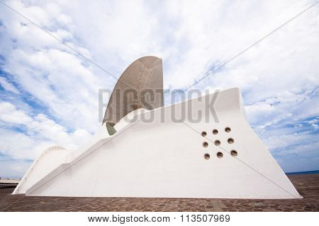 Tenerife Auditorium opera by Santiago Calatrava
