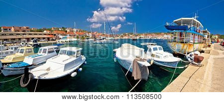 Mediterranean Village Of Sali On Dugi Otok Island