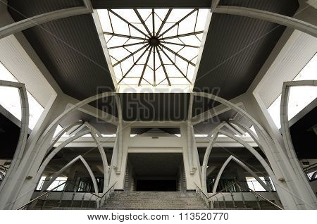The Sultan Ismail Airport Mosque at Senai Airport, Malaysia