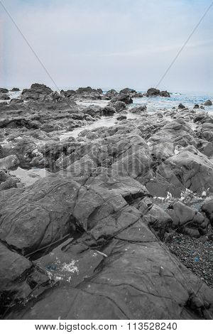 Blue Seascape