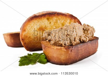 Sandwich With Liver Pate