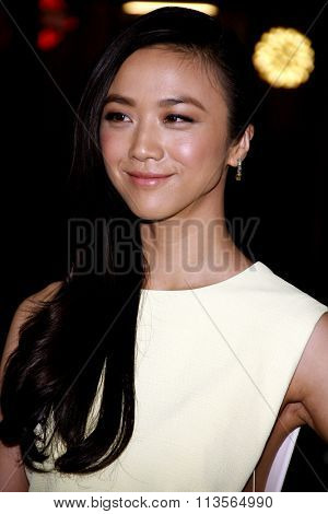 Wei Tang at the Los Angeles premiere of 