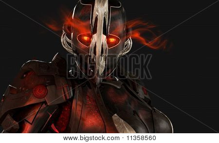 Avançado cyborg soldier