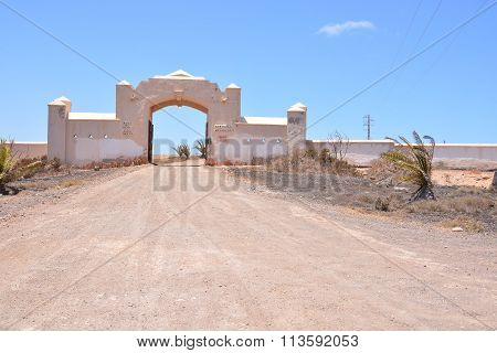 Dry Desert Landscape