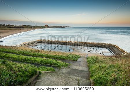 Tynemouth Pool And Sea