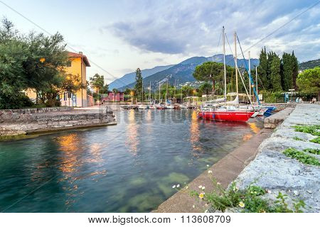 Torbole - Wind Surfers Paradise On Lake Garda, Italy