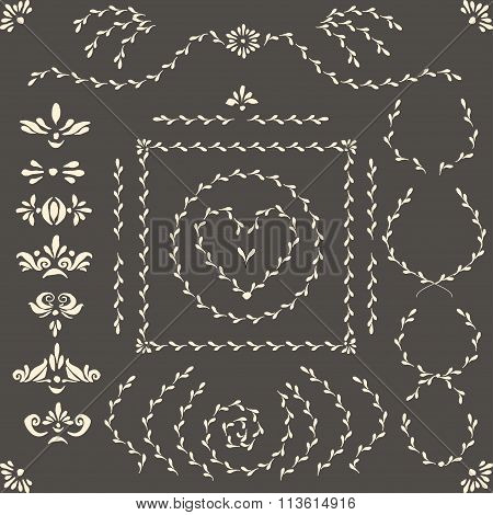 Vector Decorative Set