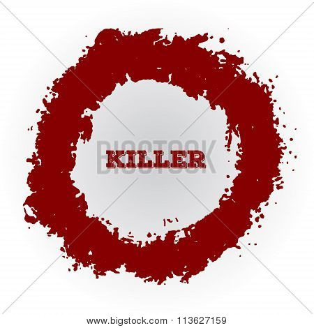 Shotgun Hole, Bullet Red Hole, Blood Splatters