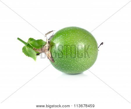 Passionfruit isolated on a white background