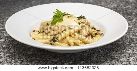 Plate With Pasta