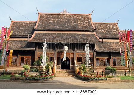 Wat Lok Moli in Chiang Mai Thailand