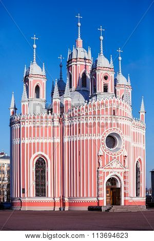 Chesmen Orthodox Church, St. Petersburg, Russia