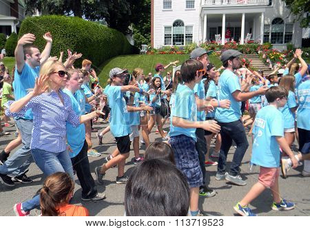 Young Americans in 4th of July Parade