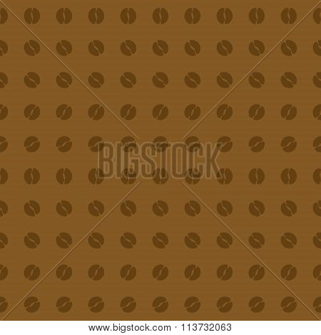 Beautiful Coffee Vector On Chocolate Background