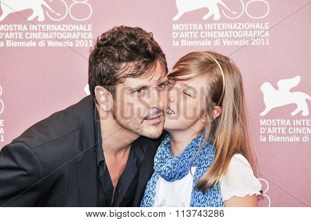 Actor Kike Maillo and Claudia Vega