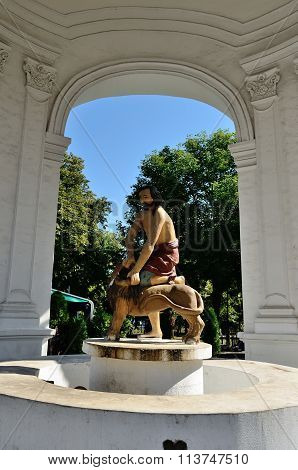 Well-fountain 