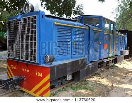 Antique rail engine, wheels, bogie