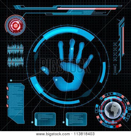 Scanning Human Palm