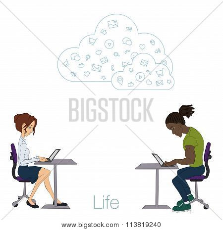 Cloud technologies, services for work and life