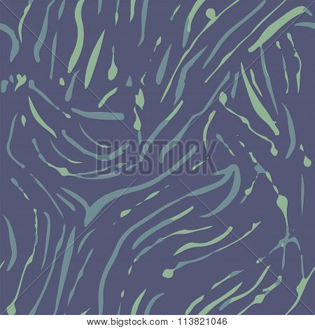 Seamless abstract pattern on dark blue background