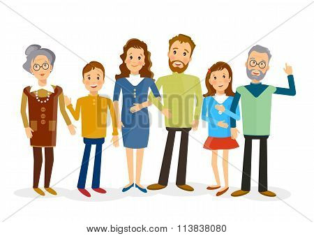 Happy Family Portrait