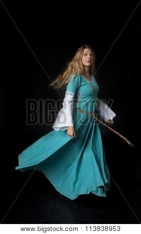 Beautiful Medieval Dancer