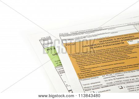 tax declaration, pit