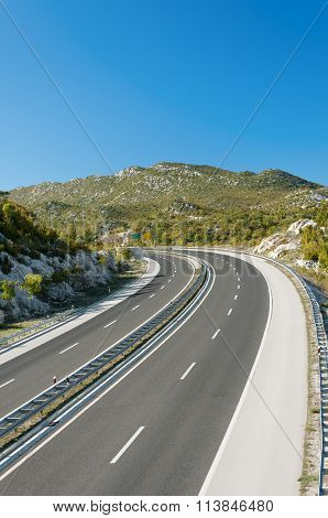 motorway in croatia
