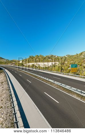 motorway in croatia