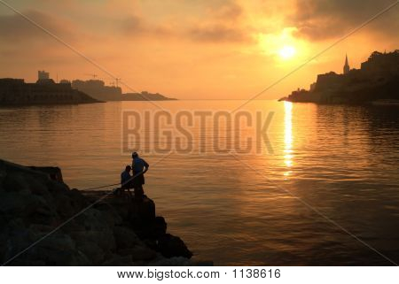 Pescatori Silhouette