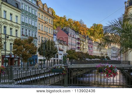 River Tepla In Karlovy Vary