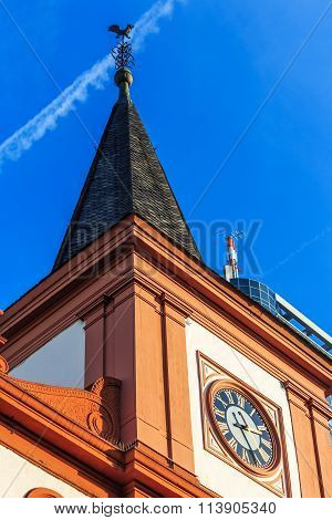 French Reformed Church in Offenbach am Main close to Frankfurt, Germany