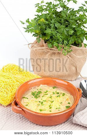 Chicken Soup With Noodles