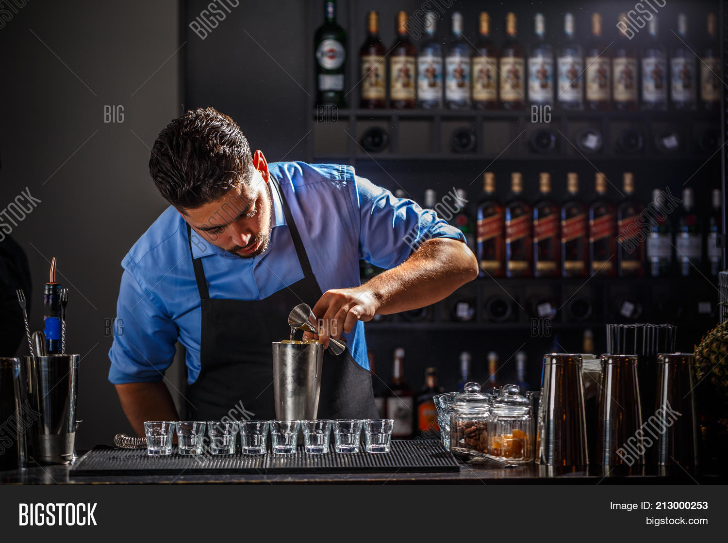 Bartender Jigger Image & Photo (Free Trial) Bigstock