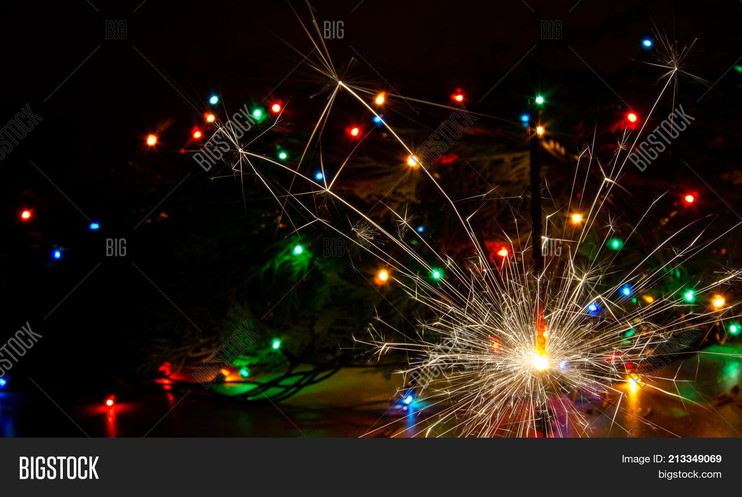 Sparkler Christmas Image & Photo (Free Trial) | Bigstock