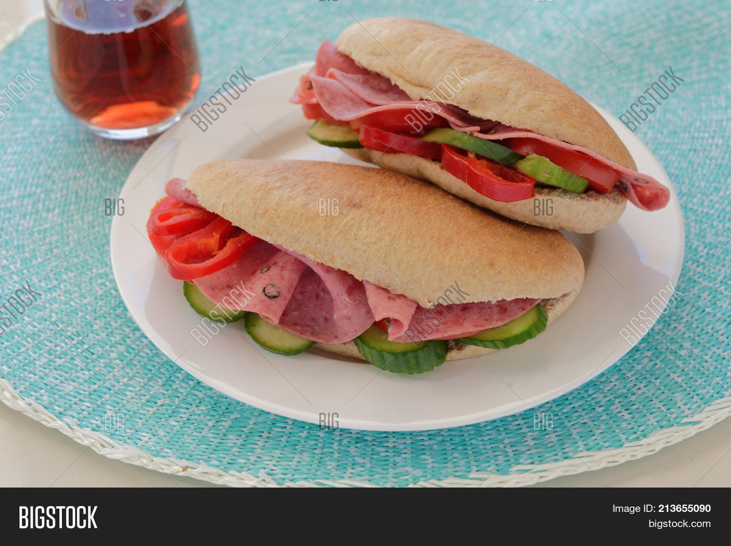 Sandwiches Pita Bread Image & Photo (Free Trial) | Bigstock