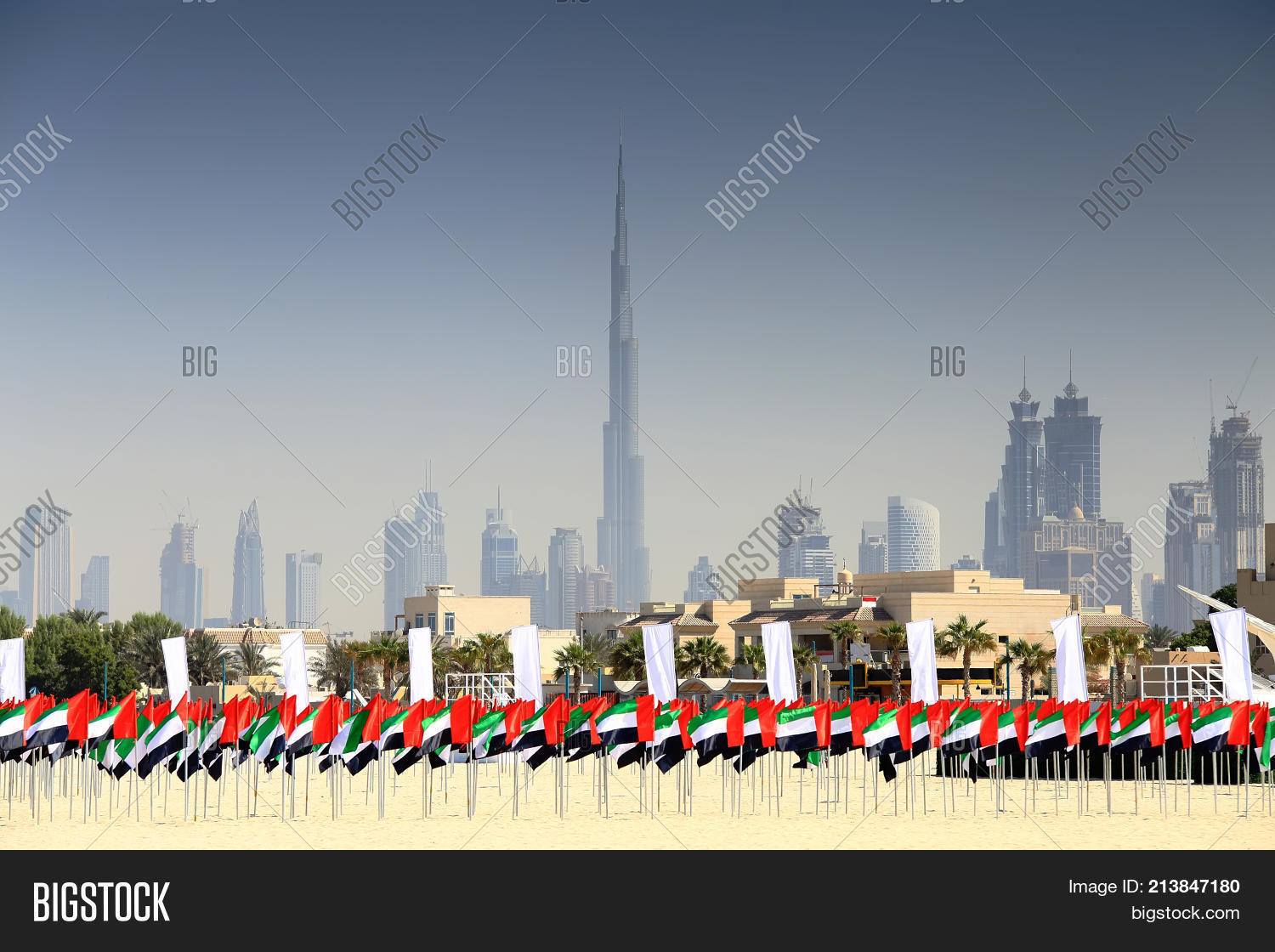UAE Flags On Dubai Image & Photo (Free Trial) Bigstock