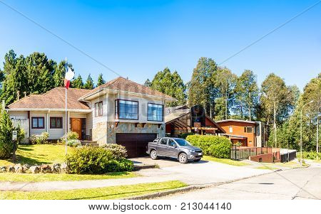 House for upper middle class in Valdivia on the Teja Island Chile
