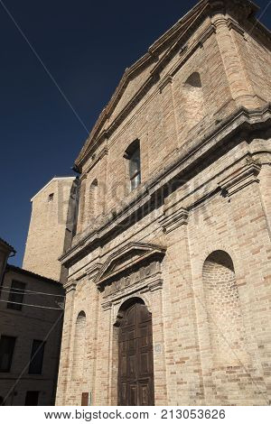 Monte San Giusto (Macerata Marches Italy): historic town