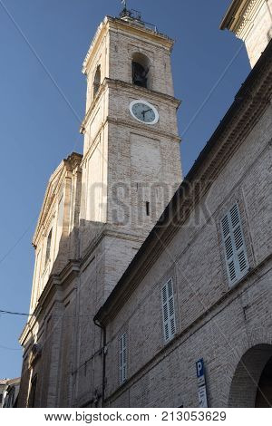Monte San Giusto (Macerata Marches Italy): historic town